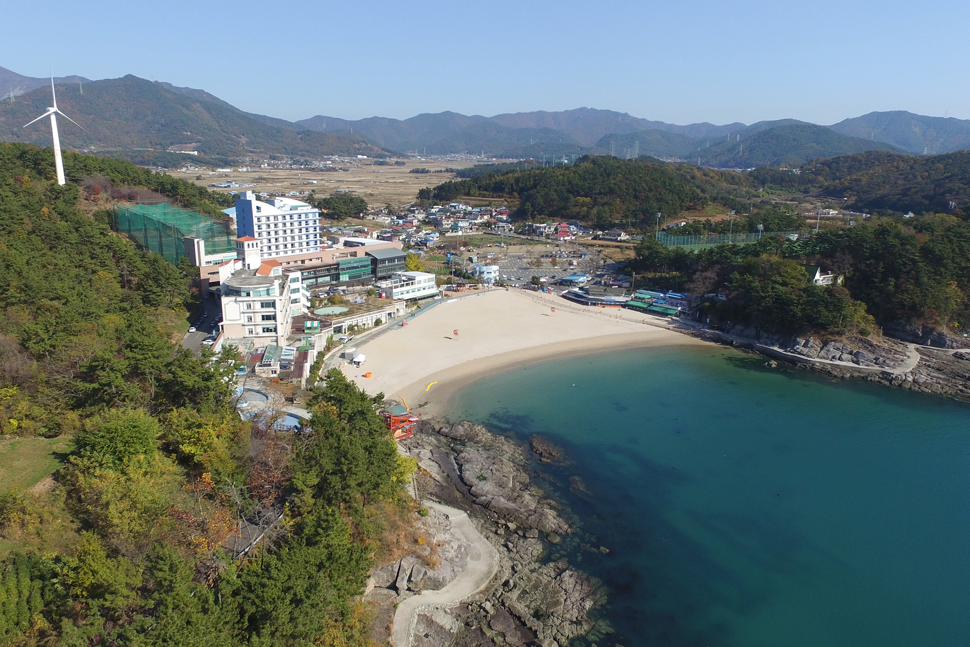 남일대 해수욕장